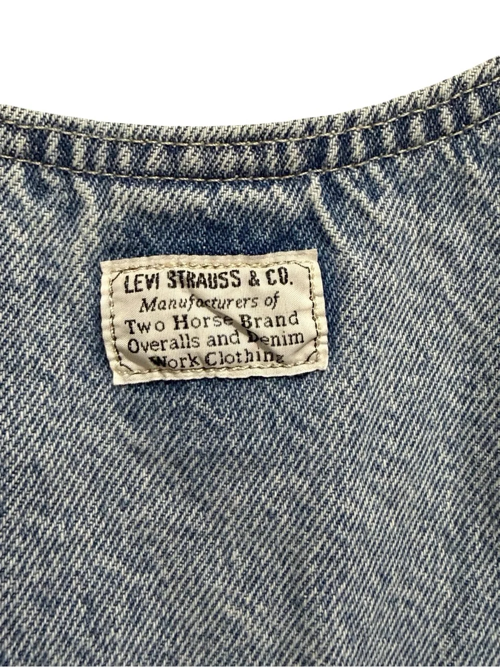 🌟 Levi's Tuli Denim Mini Dress Size Large‎ Blue Jean Dress